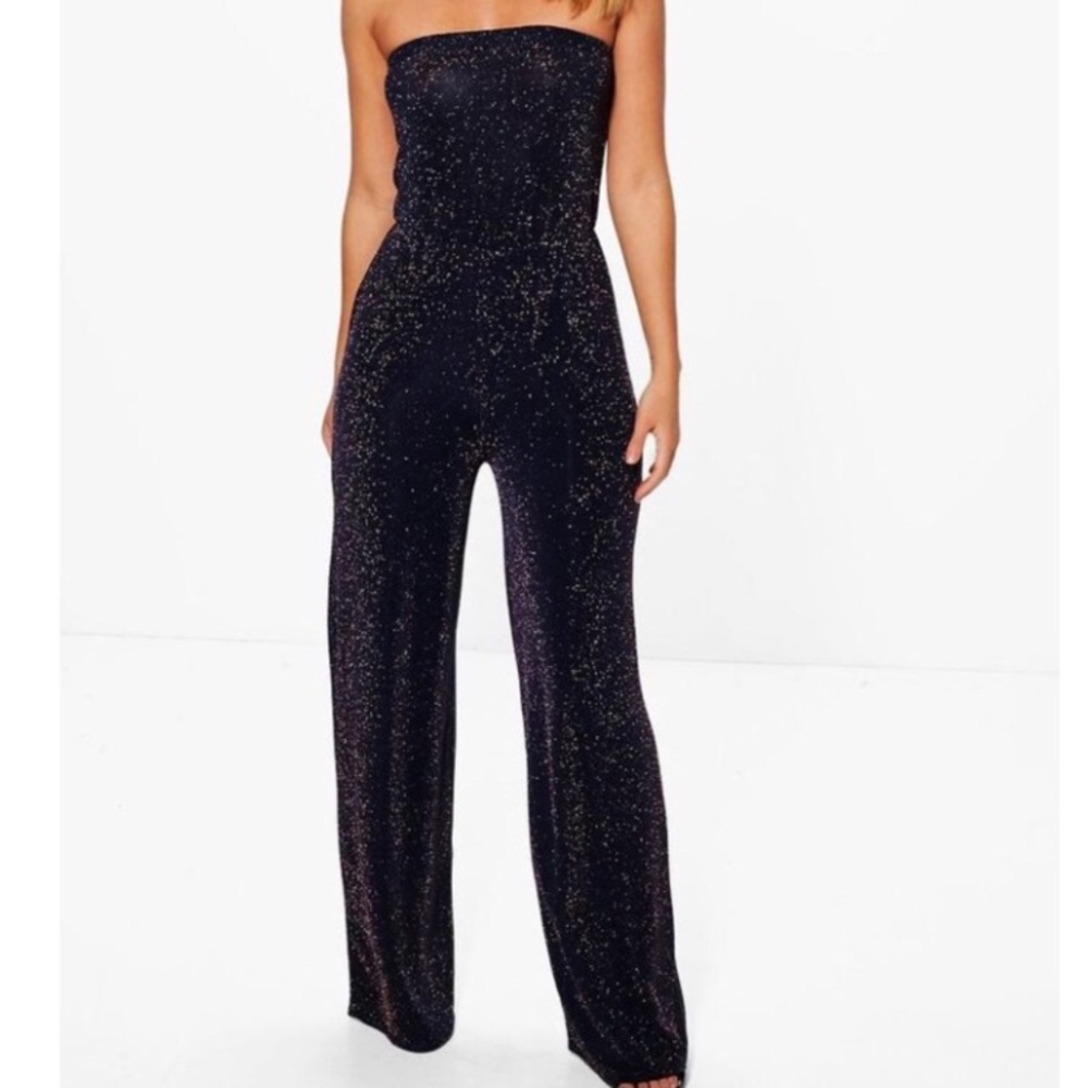 Black and silver jumper